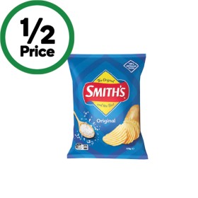 Smiths-Crinkle-Cut-Potato-Chips-150-170g on sale