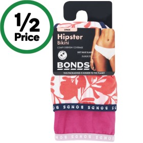 Bonds+Ladies%26rsquo%3B+Hipster+Bikini+Assorted+Pk+2