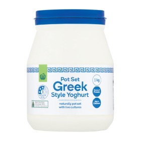 Woolworths+Pot+Set+Greek+Style+Yoghurt+1+kg