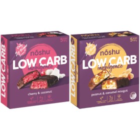 Noshu+Low+Carb+Bars+150-160g+Pk+5