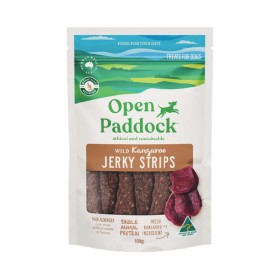 Open+Paddock+Jerky+Strips+Dog+Treats+100g