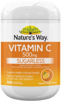 Natures-Way-Vitamin-C-500mg-300-Chewable-Tablets on sale