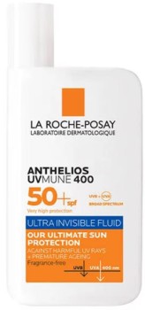 NEW+La+Roche+Posay+Anthelios+UVMune+Invisible+Fluid+Facial+Sunscreen+SPF50%2B+50mL