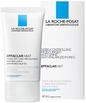 NEW+La+Roche+Posay+Effaclar+Mat+Anti-Shine+Moisturiser+40mL