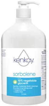 Kenkay+Sorbolene+with+10%25+Vegetable+Glycerin+Pump+1+Litre