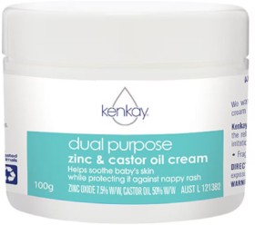 Kenkay-Dual-Purpose-Zinc-Castor-Oil-Cream-100g on sale