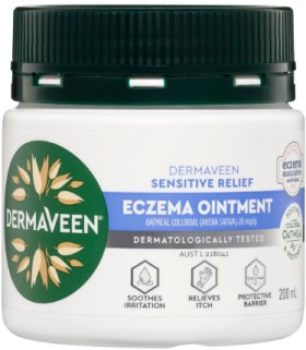 DermaVeen+Sensitive+Relief+Eczema+Ointment+200ml