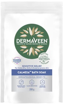 DermaVeen+Sensitive+Relief+Calmexa+Bath+Soak+200g