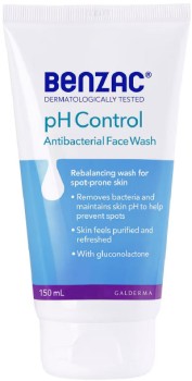 Benzac-pH-Control-Antibacterial-Face-Wash-150ml on sale