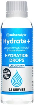 Mineralyte-Hydrate-Hydration-Drops-Unflavoured-125ml on sale