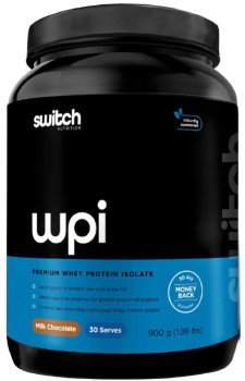 Switch-Nutrition-Whey-Protein-Isolate-95-Milk-Chocolate-900g on sale