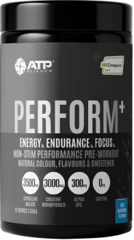 ATP-Science-Perform-Pre-Workout-Blue-Raspberry-350g on sale