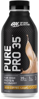 Optimum-Nutrition-Pure-Pro-35-Protein-Shake-Coffee-355ml on sale