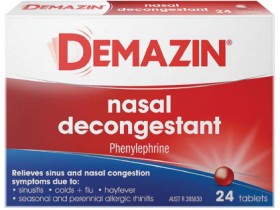Demazin-Nasal-Decongestant-24-Tablets on sale