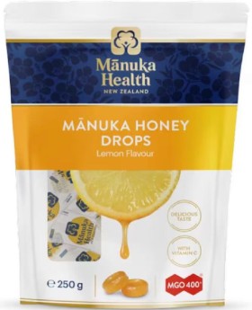 Manuka+Health+MGO+400%2B+Manuka+Honey+Drops+Lemon+250g