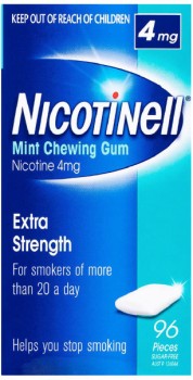 Nicotinell+Chewing+Gum+Mint+4mg+96+Pieces