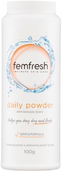 Femfresh-Talc-Free-Powder-100g on sale