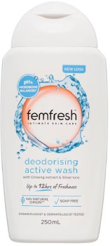 Femfresh-Intimate-Wash-Deodorising-250ml on sale