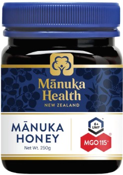 Manuka+Health+MGO+115%2B+UMF+6+Manuka+Honey+250g