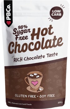 Pbco.+Hot+Chocolate+98%25+Sugar+Free+200g