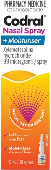 Codral-Nasal-Spray-Moisturiser-10ml on sale
