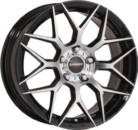 Speedy-Wheels-Podium-16x7-Piano-BlackMachined on sale