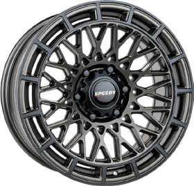 Speedy+Wheels+Hotwire+-+17x9+Satin+Grey+Machined