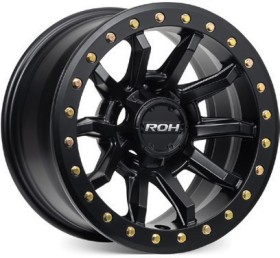 ROH+Wheels+Zullo+5+-+17x9+Matte+Black