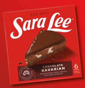 Sara-Lee-Chocolate-Bavarian-375g-Chocolate-Cake-350g-or-Carrot-Cake-400g on sale