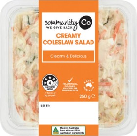 Community+Co+Creamy+Coleslaw+Salad+250g
