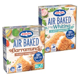 Birds+Eye+Air+Baked+Crumbed+Fish+250%E2%80%91380g+Selected+Varieties