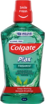 Colgate-Plax-Mouthwash-500mL-Selected-Varieties on sale