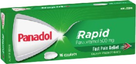 Panadol-Rapid-Paracetamol-500mg-Caplets-16-Pack on sale