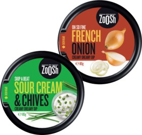 ZoOSh-Dip-185g-Selected-Varieties on sale
