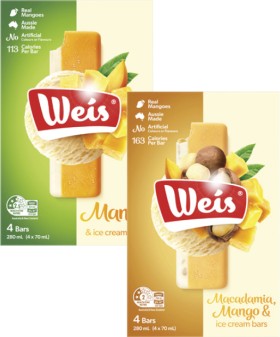 Weis+Frozen+Dessert+Bars+4+Pack-6+Pack+264mL-280mL