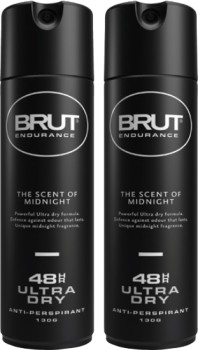 Brut-48hr-Endurance-Antiperspirant-Aerosol-Deodorant-212mL on sale