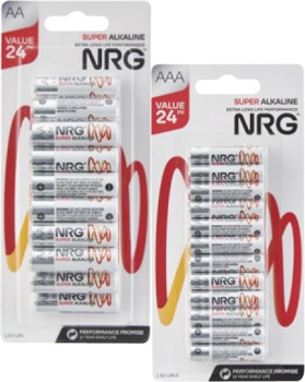 NRG+Batteries+AA+or+AAA+24+Pack
