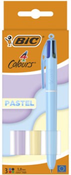 Bic+4+Colour+Pastel+Pens+3+Pack