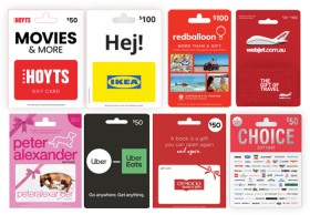 Flybuys-20x-Points-on-Hoyts-Ikea-RedBalloon-Webjet-Peter-Alexander-Uber-Uber-Eats-Dymocks-and-50-and-100-TCN-Choice-Gift-Cards on sale