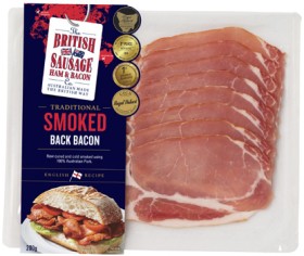 The-British-Traditional-Smoked-Back-Bacon-200g on sale