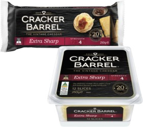 Cracker+Barrel+Cheese+Block+or+Slices+250g