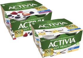 Activia+No+Added+Sugar+Probiotic+Yoghurt+4x125g