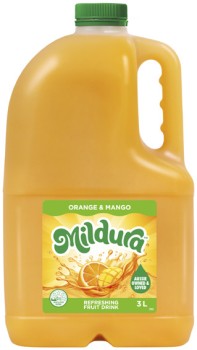 Mildura-Fruit-Drink-3-Litre on sale