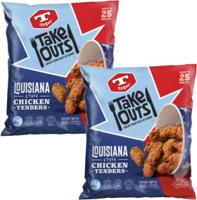 Tegel-Take-Outs-Louisiana-Style-Chicken-Tenders-500g on sale