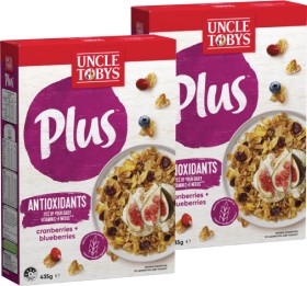 Uncle+Tobys+Plus+Cereal+410g-435g