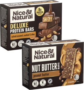 Nice+%26amp%3B+Natural+Protein+or+Nut+Butter+Bars+165g-200g