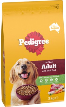 Pedigree-Dry-Dog-Food-25kg-3kg on sale