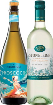 De-Bortoli-King-Valley-Prosecco-Range-or-Stoneleigh-Marlborough-Range-750mL on sale
