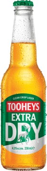 Tooheys-Extra-Dry-Stubbies-330mL-24-Pack on sale