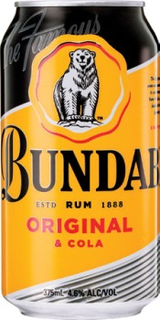 Bundaberg+4.6%25+Premix+Range+Cans+375mL+10+Pack